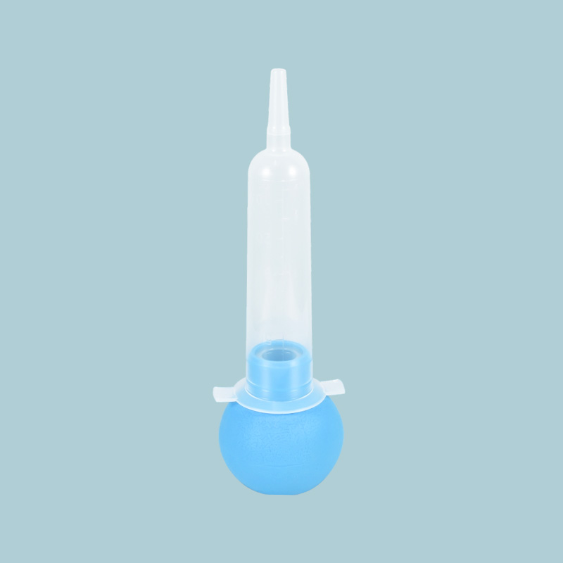 SY050 PP / TPE Transparent Disposable Irrigation Bulb Syringe For Hospital