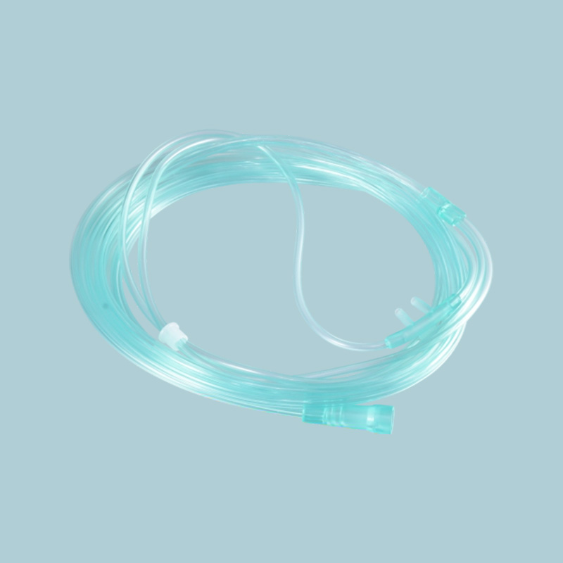 SY043 PVC Disposable Nasal Oxygen Cannula With Adjustable Oxygen Flow